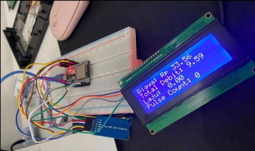 IoT Water Usage Monitoring System